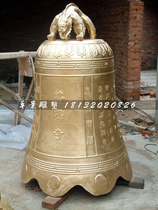 銅鐘，鑄造銅鐘，寺廟鐘銅鐘