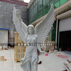 石頭女神雕塑，石雕女生雕塑