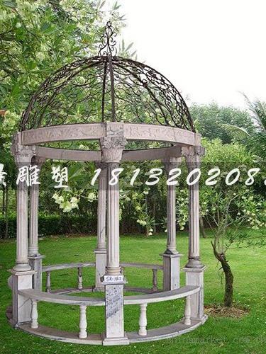 石頭涼亭，石雕涼亭