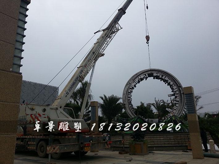 不銹鋼抽象城市雕塑，不銹鋼抽象雕塑
