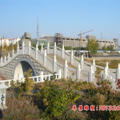 石雕欄桿，漢白玉欄桿雕塑