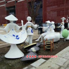 不銹鋼人物雕塑，不銹鋼人雕塑