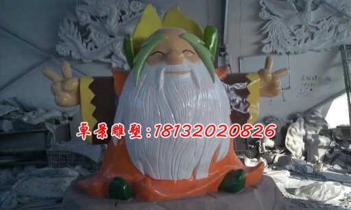 玻璃鋼卡通人物雕塑，玻璃鋼卡通雕塑 (3)