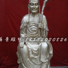 十八羅漢銅雕，鑄銅十八羅漢雕塑