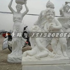 西方人物石雕，人物石雕