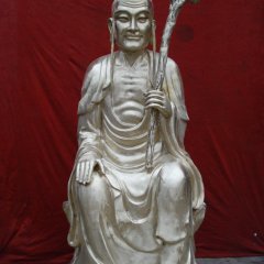 十八羅漢銅雕，鑄銅十八羅漢雕塑