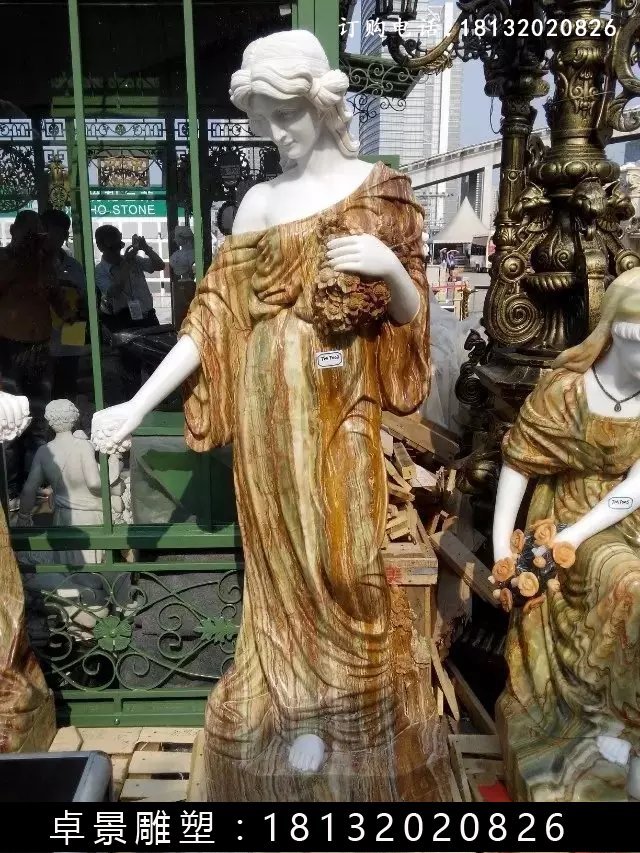 西方人物石雕，西方美女石雕 (1)