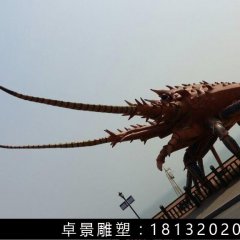 玻璃鋼龍蝦雕塑，仿真龍蝦雕塑