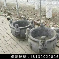 石水缸，仿古石水缸