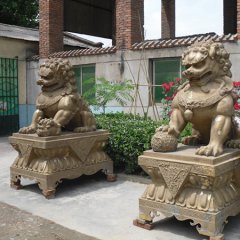北京獅銅雕，獅子銅雕，鑄銅獅子雕塑
