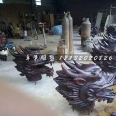 十二生肖獸首銅雕，十二生肖銅雕