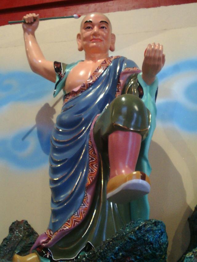 玻璃鋼十八羅漢雕塑,玻璃鋼彩繪羅漢雕塑 (2)
