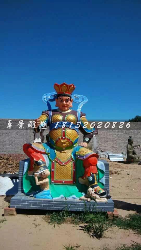 玻璃鋼四大天王雕塑，玻璃鋼神仙雕塑 (2)