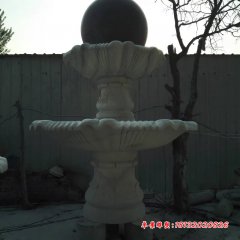 風(fēng)水球石雕，兩層風(fēng)水球雕塑