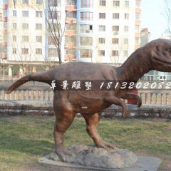 玻璃鋼恐龍雕塑，玻璃鋼公園動(dòng)物雕塑