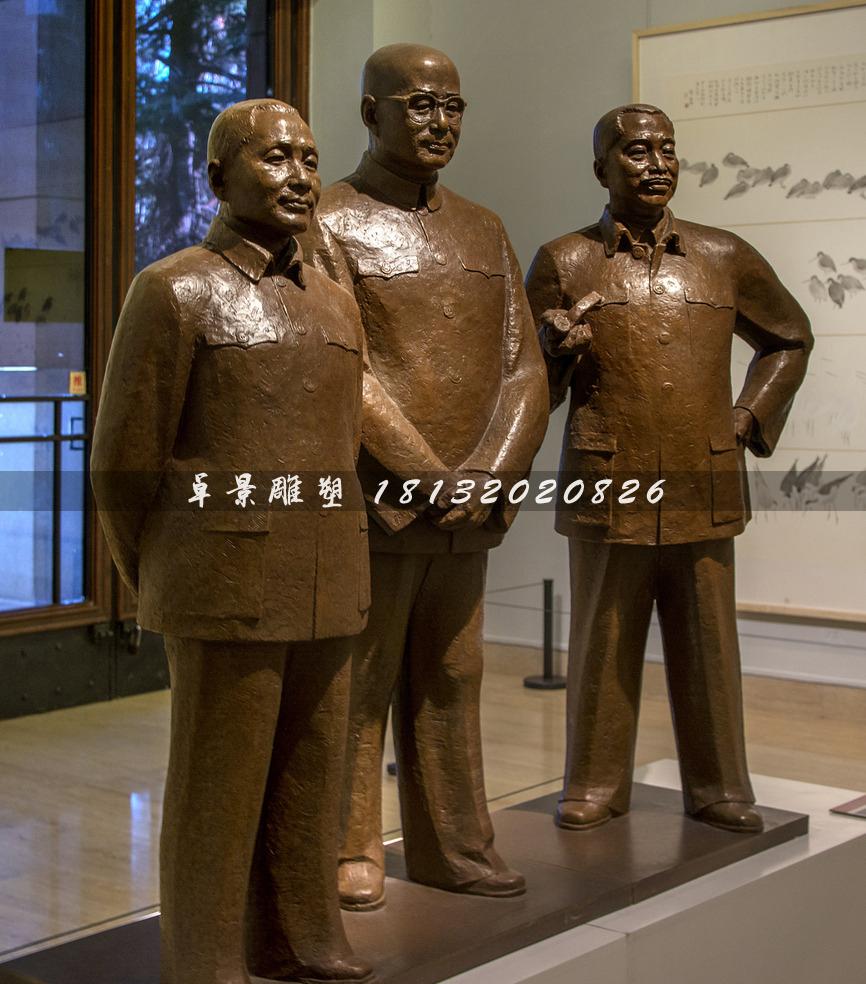 偉人銅雕，廣場偉人銅 雕