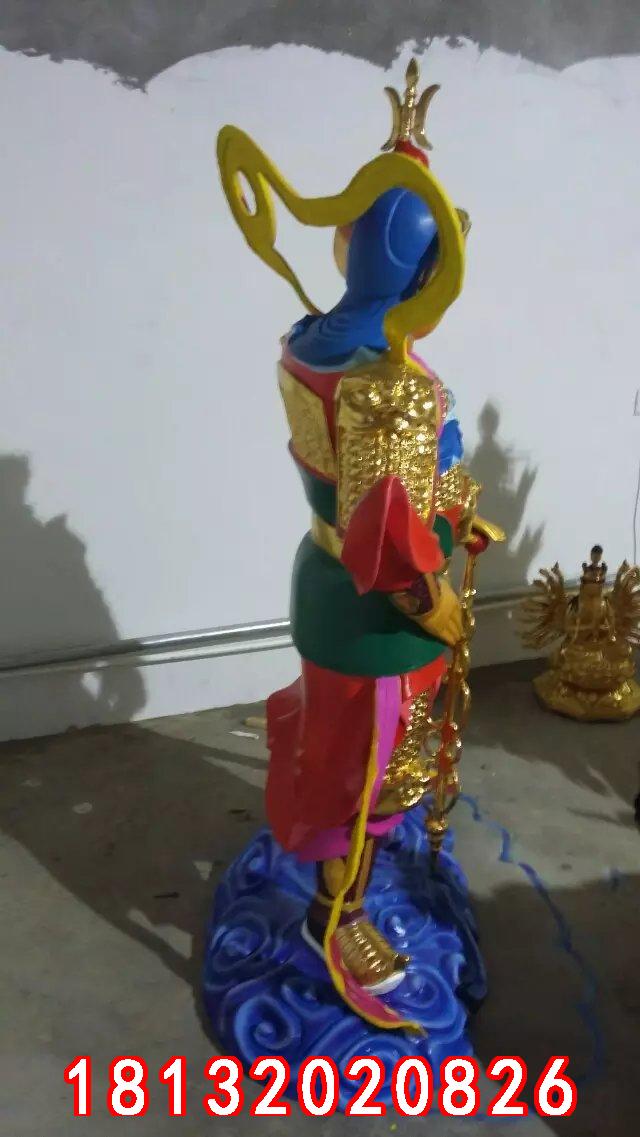 玻璃鋼韋佗雕塑，玻璃鋼韋佗護法雕塑 (4)