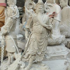 關(guān)公石雕，關(guān)帝石雕，關(guān)二爺石雕