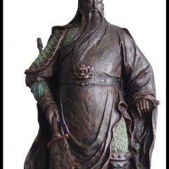 關(guān)公銅雕，關(guān)帝銅雕，關(guān)帝圣像銅雕