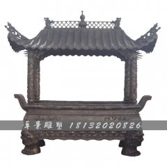 銅香爐，鑄銅香爐，銅方香爐