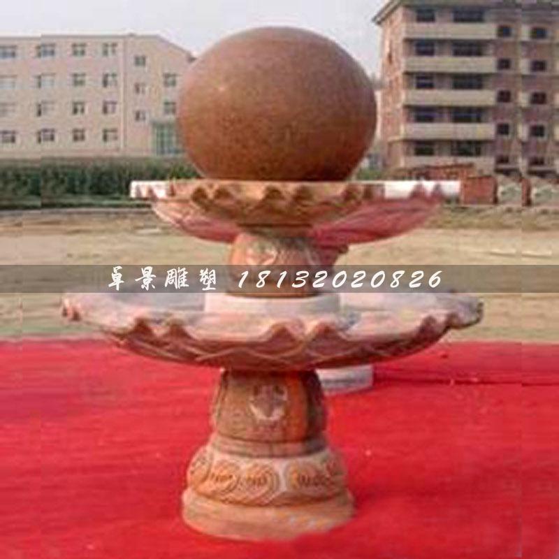 石頭風(fēng)水球,石雕風(fēng)水球雕塑
