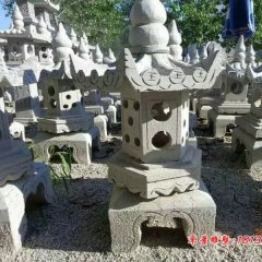 石燈，大理石石燈雕塑