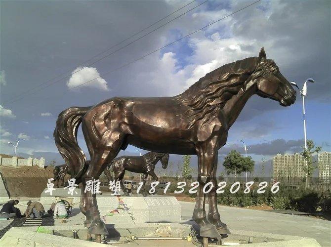 銅馬雕塑，銅駿馬雕塑 (2)
