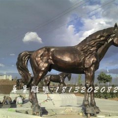 銅馬雕塑，銅駿馬雕塑