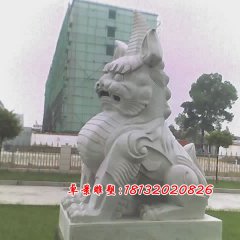 獨(dú)角獸石雕，法院獨(dú)角獸雕塑