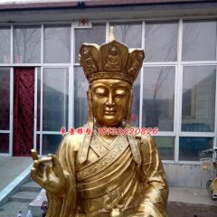 地藏王菩薩銅雕，鑄銅地藏王菩薩雕塑