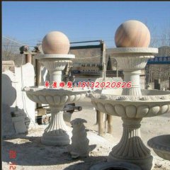 風(fēng)水球噴泉，石雕噴泉雕塑