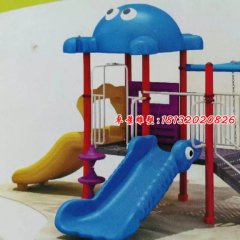 玻璃鋼滑梯雕塑，卡通玻璃鋼雕塑