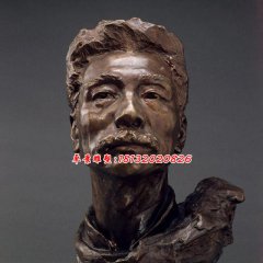 魯迅銅雕，名人肖像銅雕