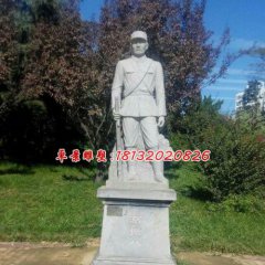 革命烈士雕塑，廣場(chǎng)英雄石雕