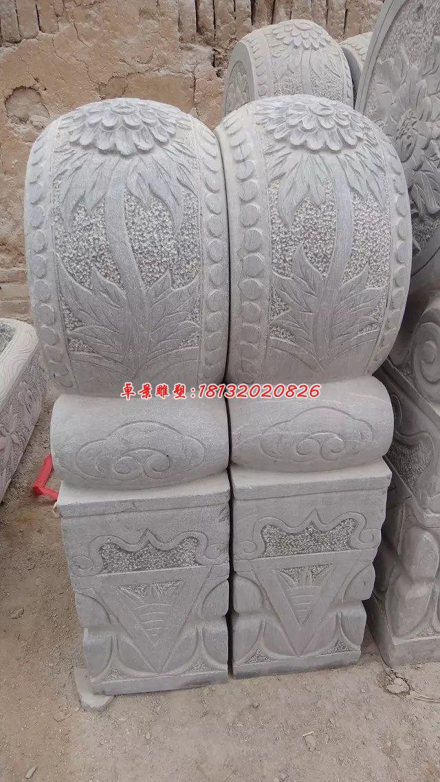 抱鼓石，大理石門(mén)墩 (2)