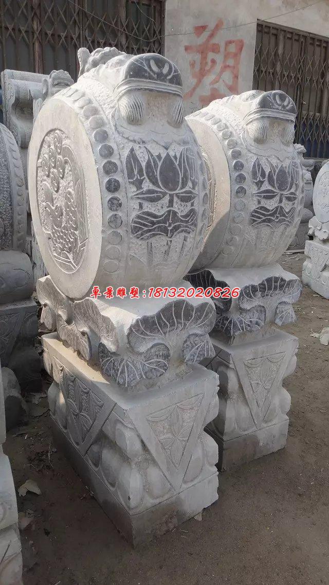 抱鼓石，大理石門(mén)墩 (1)