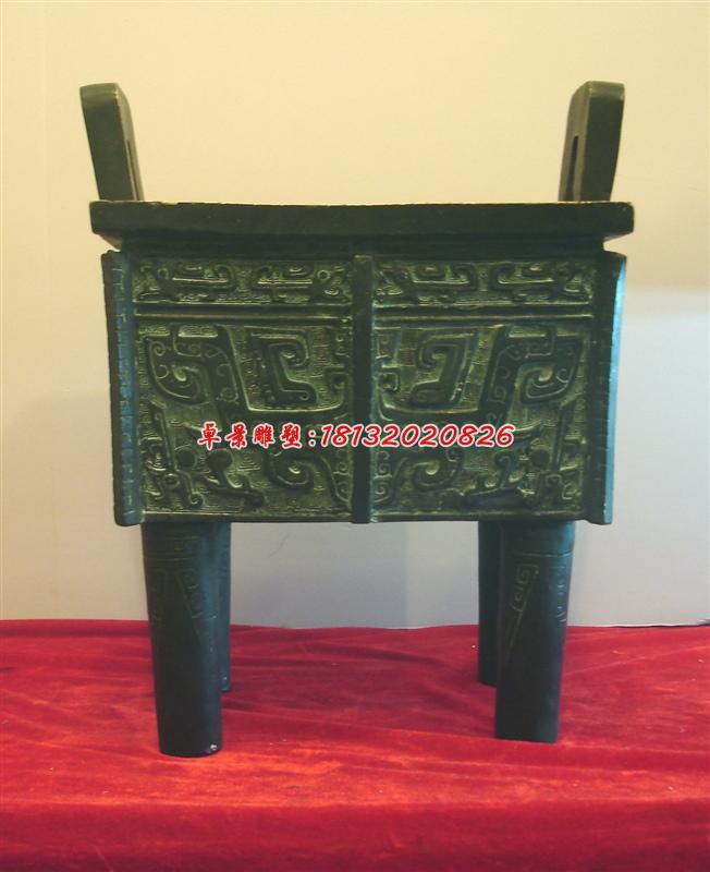 青銅鼎，鑄銅鼎，仿古銅鼎