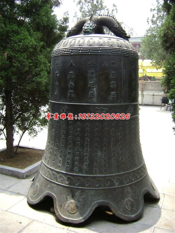 銅鐘雕塑，鑄銅鐘，仿古銅鐘