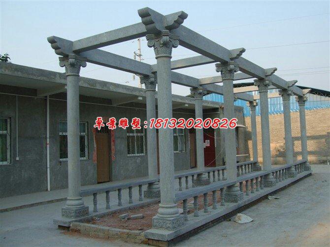 大理石長廊，公園走廊石雕 (3)