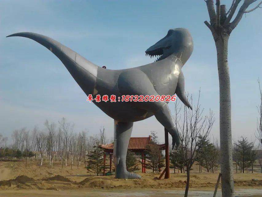 玻璃鋼恐龍雕塑，公園動(dòng)物雕塑 (2)