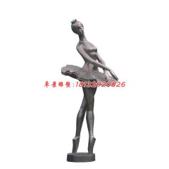 跳芭蕾舞銅雕，公園人物銅雕