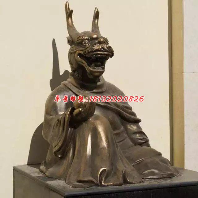 十二生肖銅雕，鑄銅十二生肖銅雕 (4)