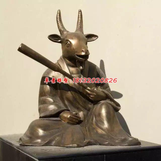 十二生肖銅雕，鑄銅十二生肖銅雕 (7)
