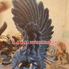 老鷹石雕，大展宏圖石雕