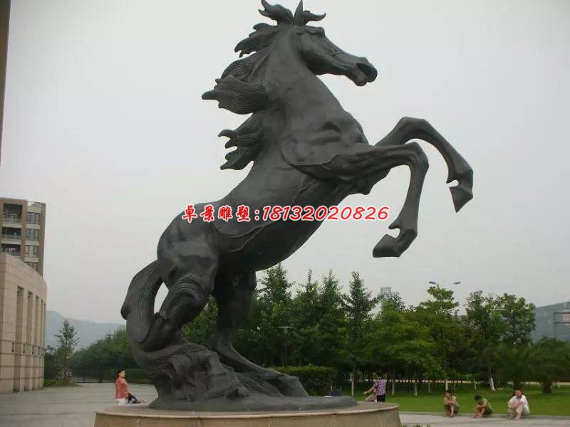 銅雕馬，廣場銅雕馬，廣場動(dòng)物銅雕