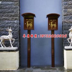 玻璃鋼小鹿，玻璃鋼動(dòng)物雕塑