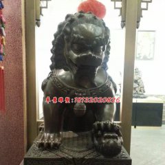 北京獅銅雕，鑄銅獅子雕塑