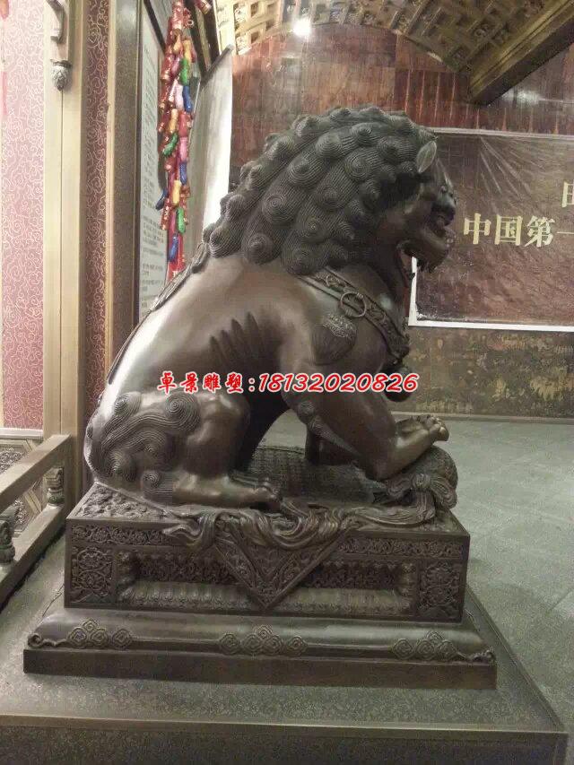 北京獅銅雕，鑄銅獅子雕塑 (3)