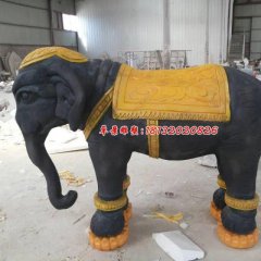 玻璃鋼大象雕塑，玻璃鋼動物雕塑