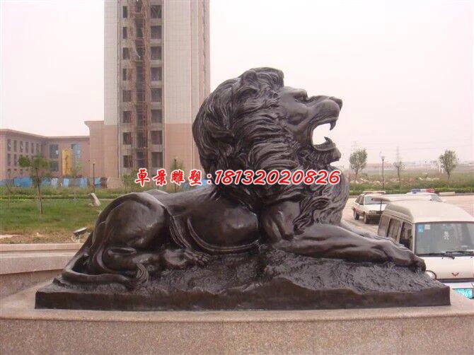 銅獅子，西洋獅子銅雕